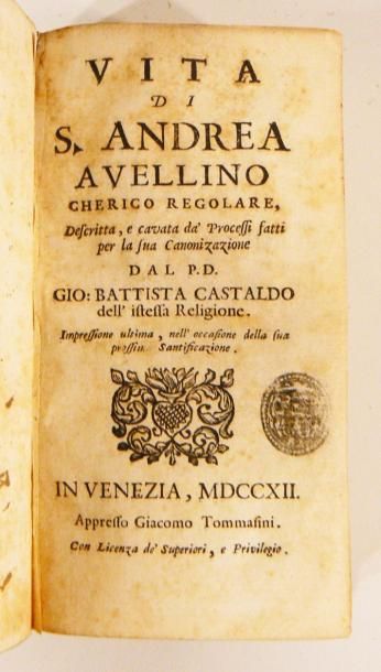 [CLEMENT XI & CASTALDO (Giovanni Battista)]
Vita...