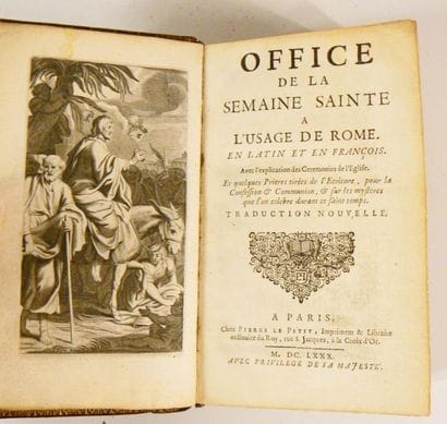 [Office de la semaine sainte]. Office de...