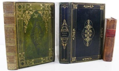 LOT 3 volumes. Bible. Lyon, 1827. Impression...