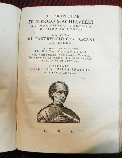 MACHIAVEL (Nicolas)
Tutte le opere di Nicolo...