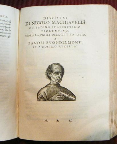 MACHIAVEL (Nicolas)
Tutte le opere di Nicolo...