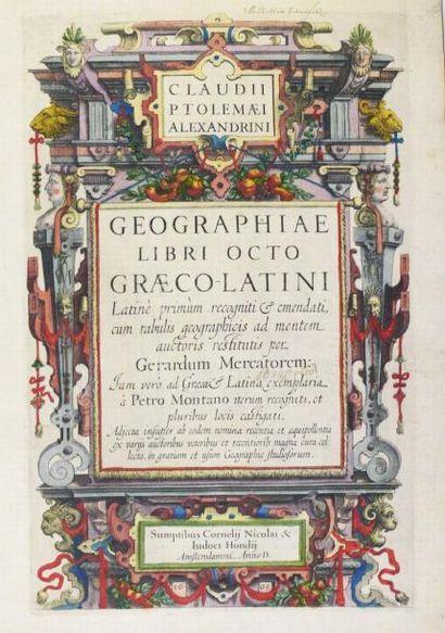 PTOLEMEE (Claude)
Geographiae libri octo...