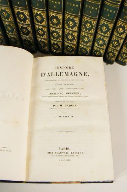 Allemagne - PFISTER (J.C.). Histoire d'Allemagne...