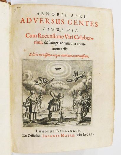 ARNOBE l'ancien. Adversus gentes. Cum recensione...