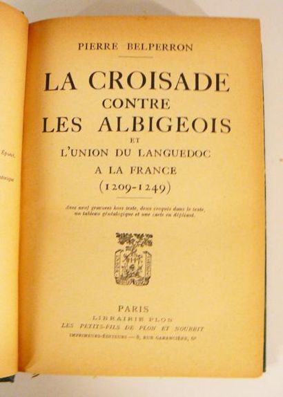 BELPERRON (Pierre)
La Croisade contre les...