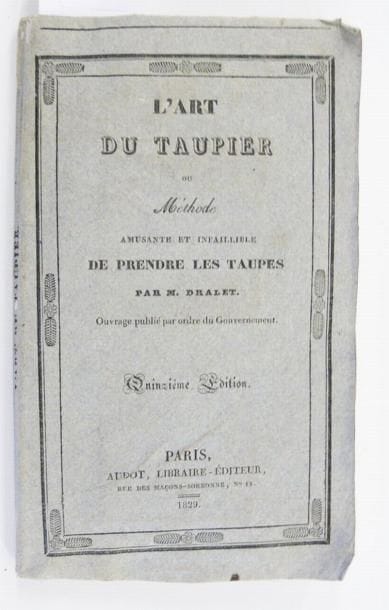 Taupe - DRALET (Étienne-François)
L'art du...