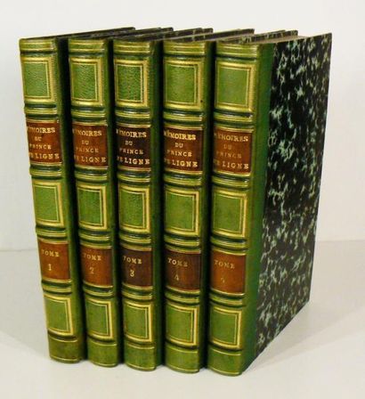 LIGNE (Charles Joseph, Prince de)
Mémoires...