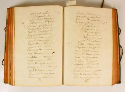 Manuscrit. Inventaire de Mr [Jean-Baptiste]...