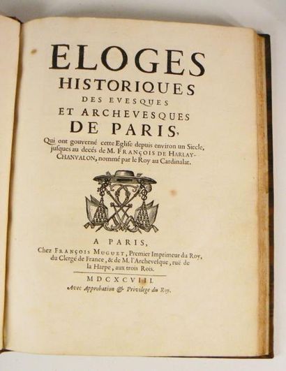 [MARTIGNAC (Algay de)]
Eloges historiques...