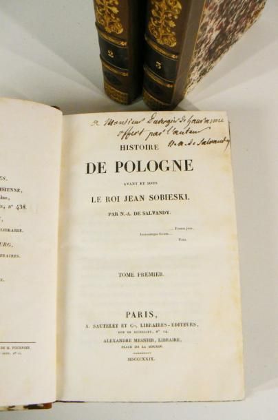 Pologne - SALVANDY (N.-A. de)
Histoire de...