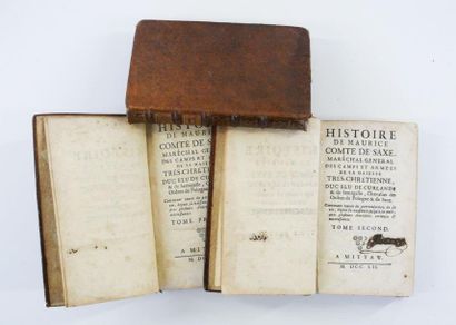 [SAXE (Hermann Maurice, maréchal, comte de)]
Histoire...