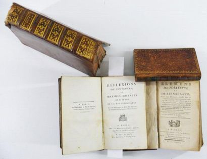 LOT 4 volumes. FREMINVILLE (Edme de la Poix...
