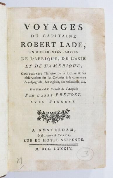 [LADE (Robert)]
Voyages du capitaine Robert...