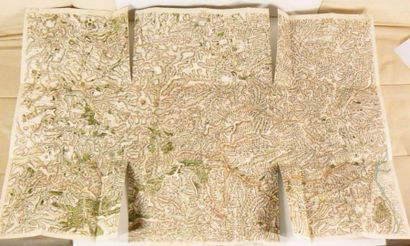 Auvergne - CASSINI DE THURY (C. F.). Carte...