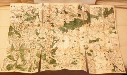Bourgogne - CASSINI DE THURY (C. F.). Carte...