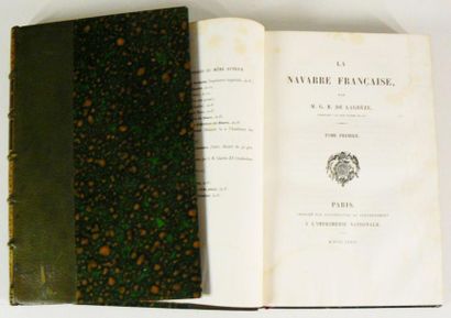 LAGREZE (G. B. de). La Navarre française....