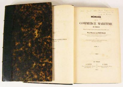 Normandie - FREVILLE (E.). Mémoire sur le...
