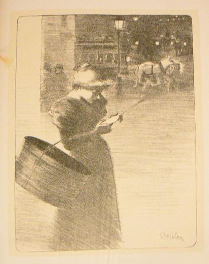 Paris - DELMET (Paul) & STEINLEN. Chansons...