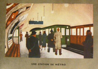 Paris. Le Chemin de fer métropolitain de...
