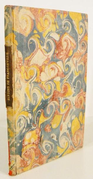 ALBON (comtesse d')
[Vues des jardins de...