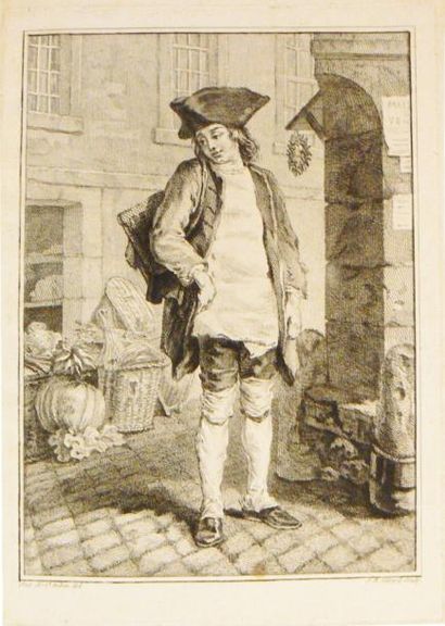 SAINT-AUBIN (Augustin de)
Mes gens ou les...