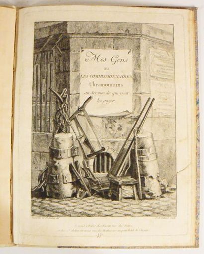 SAINT-AUBIN (Augustin de)
Mes gens ou les...