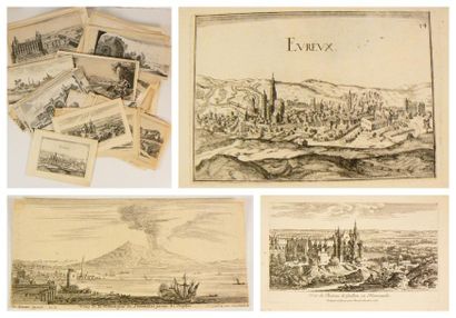 SILVESTRE (Israël)
Ensemble de 84 gravures...