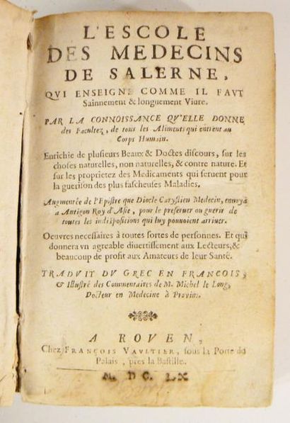 Ecole de SALERNE - [MARTIN (Louis)]
L'Escole...
