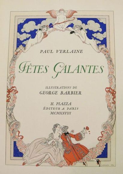 BARBIER (Georges) & VERLAINE (Paul)
Fêtes...