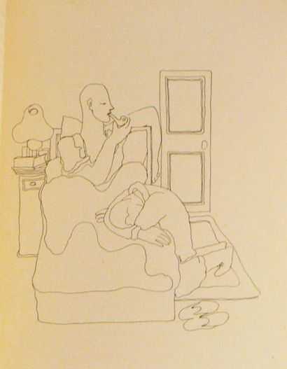 COCTEAU (Jean)
Le Grand Ecart, roman illustré...