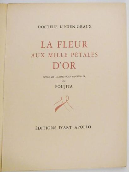 FOUJITA (Tsuguharu) & LUCIEN-GRAUX (Docteur)
La...