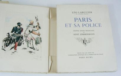 LARGUIER (Léo)
Paris et sa police. Pointes...