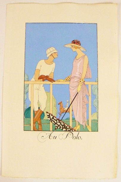 Modes - BARBIER (Georges). Falbalas et fanfreluches....