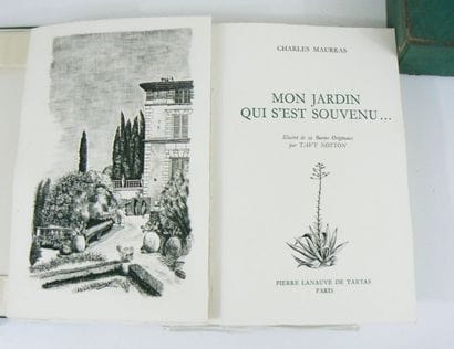 NOTTON (Tavy) & MAURRAS (Charles)
Mon Jardin...
