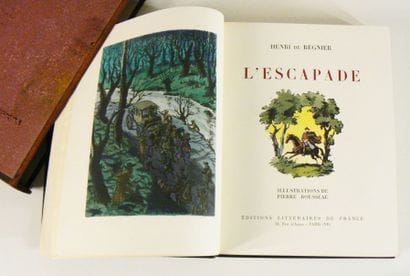 ROUSSEAU (Pierre) & REGNIER (Henri de)
L'Escapade....