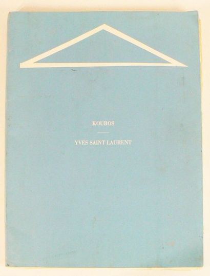 SAINT LAURENT (Yves)
Kouros. Texte et dessins...