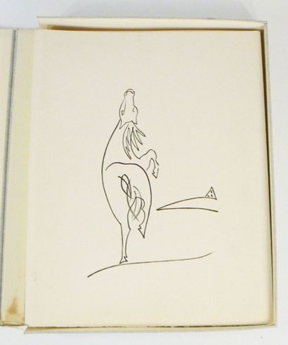 SURVAGE (Léopold) & COCTEAU (Jean)
Pégase....