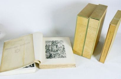 Lot. 5 volumes : - L'Evangile de Notre Seigneur...
