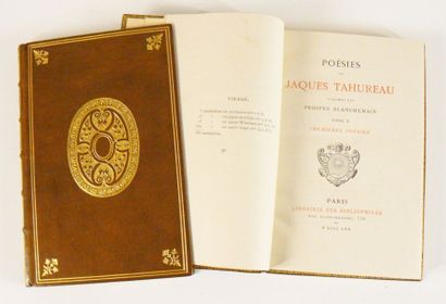 TAHUREAU (Jaques)
Poésies, publiées par Prosper...