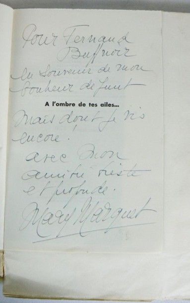 APOLLINAIRE (Guillaume)
Lettres à sa marraine....