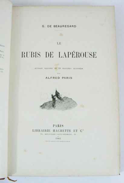 BEAUREGARD (Gérard de)
Le rubis de Lapérouse....
