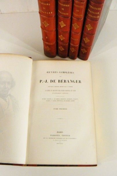 BÉRANGER (Pierre-Jean de)
Oeuvres complètes...