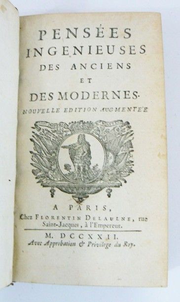 [BOUHOURS (Dominique)]
Pensées ingénieuses...