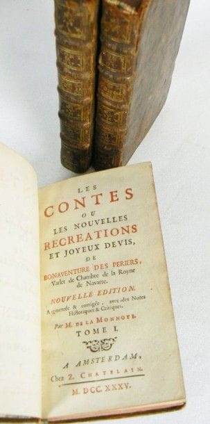 DES PÉRIERS (Bonaventure)
Les Contes ou les...