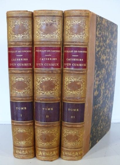 FEUILLET de CONCHES (Baron, Félix Sébastien)
Causeries...
