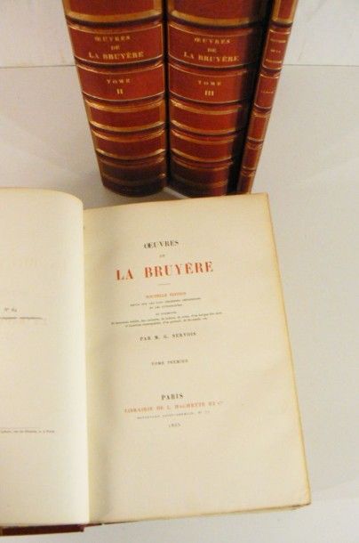 LA BRUYERE (Jean de)
Oeuvre de La Bruyère....