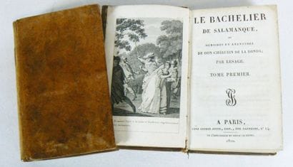 LE SAGE (Alain-René)
Le Bachelier de Salamanque...