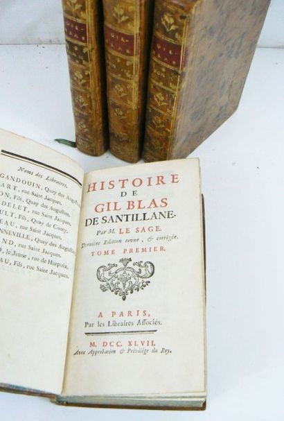 Lesage (Alain-René)
Histoire de Gil Blas...