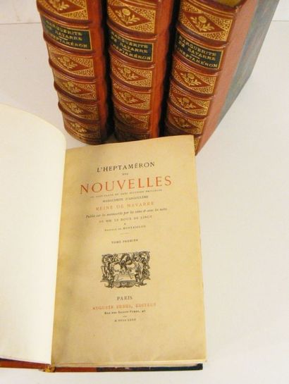 MARGUERITE d'ANGOULEME (Reine de Navarre)
L'heptaméron...