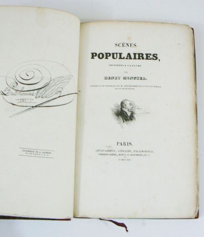 MONNIER (Henry)
Scènes populaires, dessinées...